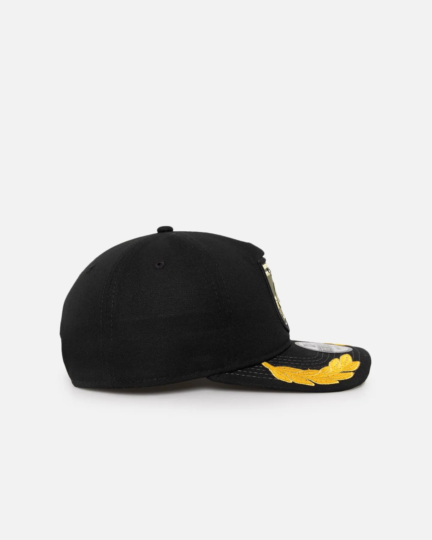 New Era Chicago Cubs 'Military Patch' Pre-Curved Golfer Snapback Black