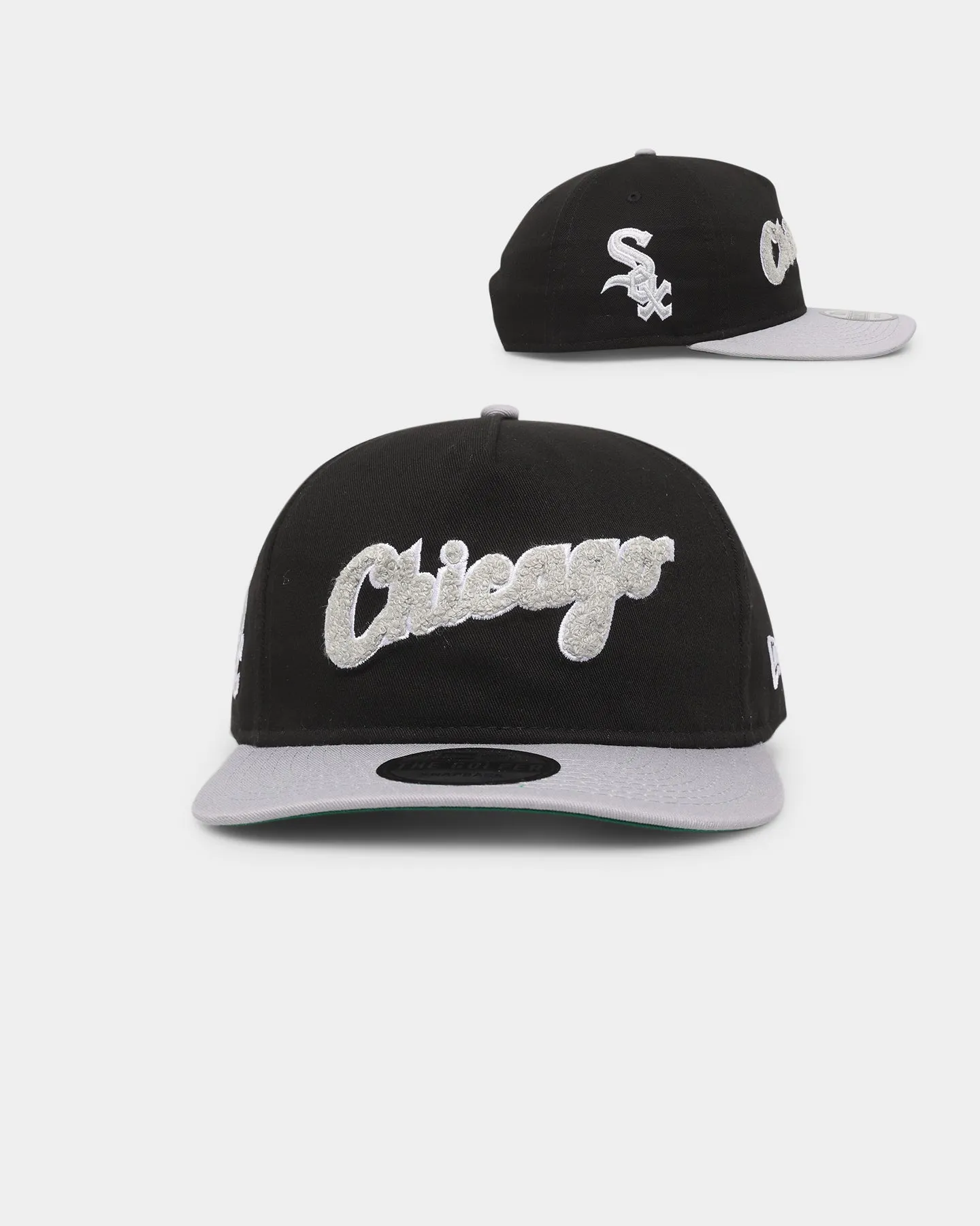 New Era Chicago White Sox 'Chenille' Golfer Snapback Black