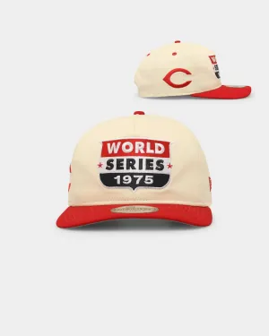 New Era Cincinnati Reds '1970s World Series Through The Decades' 1975 World Series Golfer Snapback Chrome White