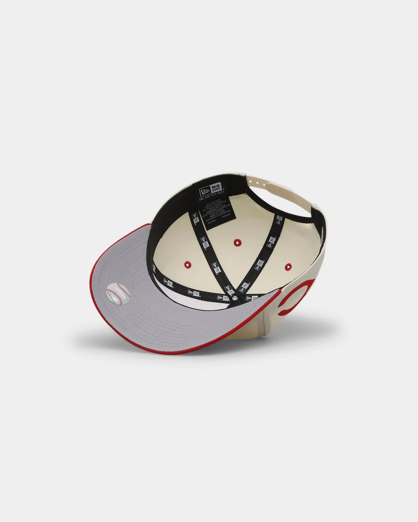 New Era Cincinnati Reds '1990s World Series Through The Decades' 1990 World Series Golfer Snapback Chrome White