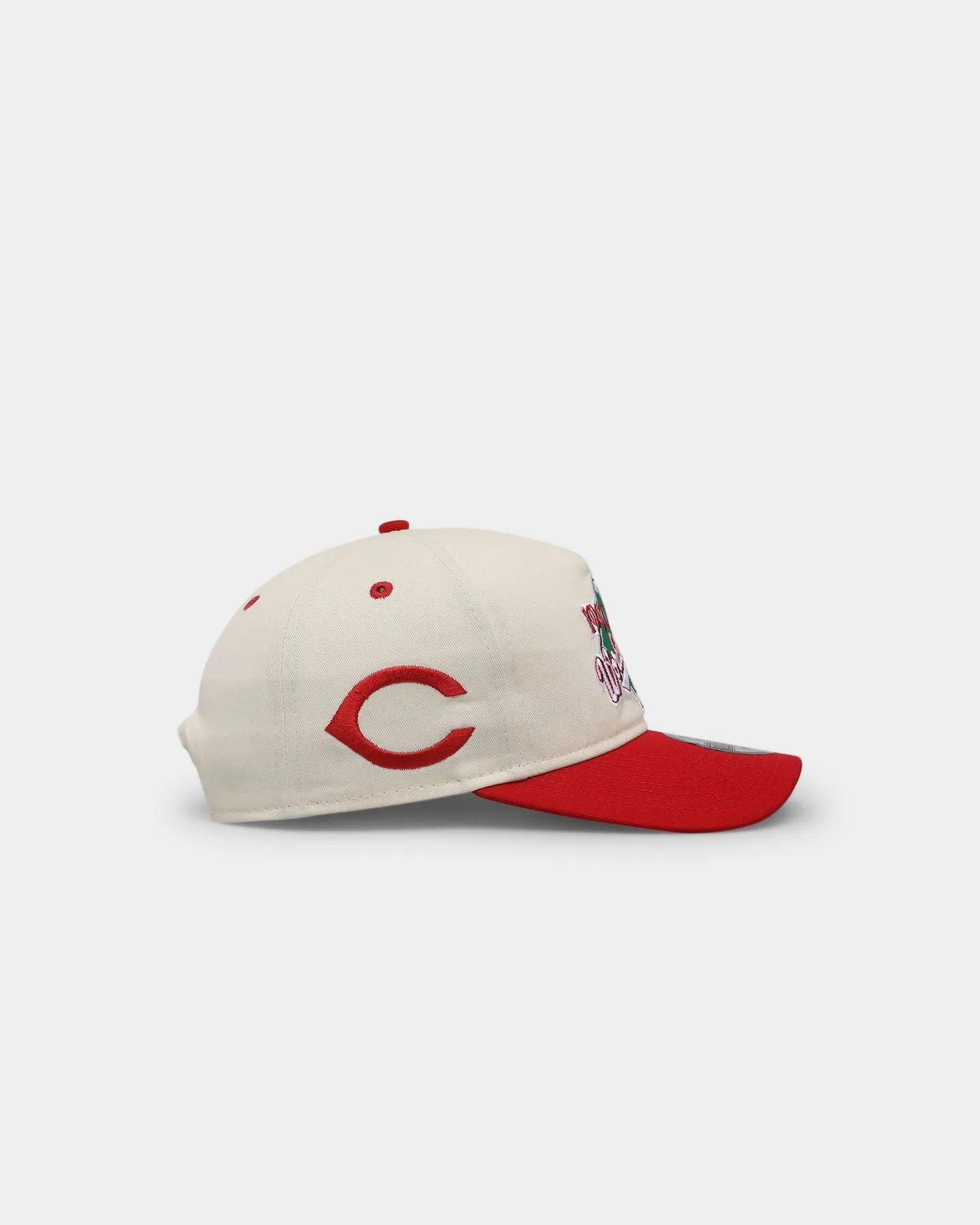 New Era Cincinnati Reds '1990s World Series Through The Decades' 1990 World Series Golfer Snapback Chrome White
