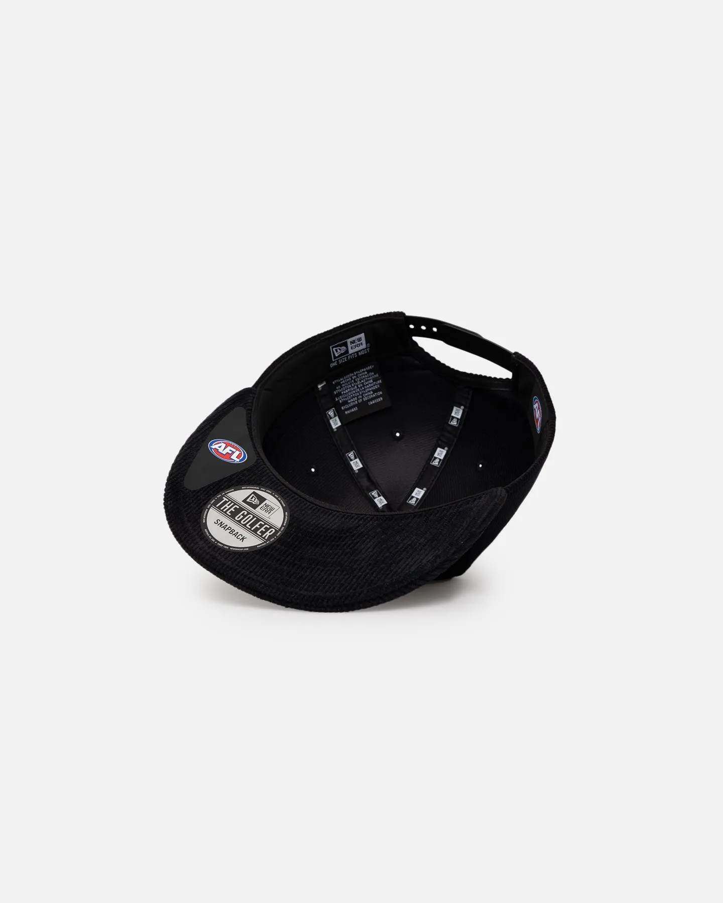 New Era Collingwood Magpies Golfer Snapback Black
