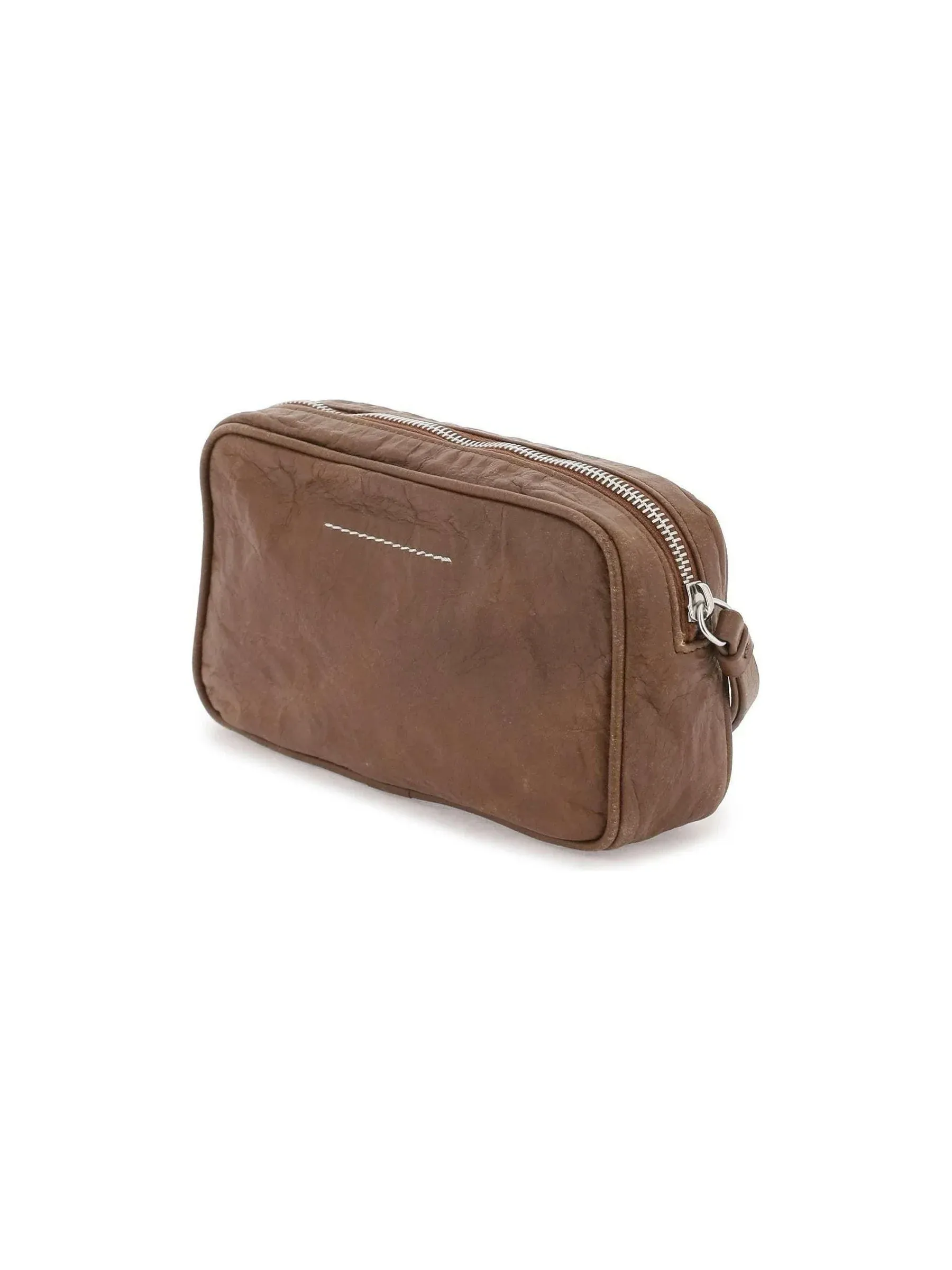 Numeric Leather Pouch