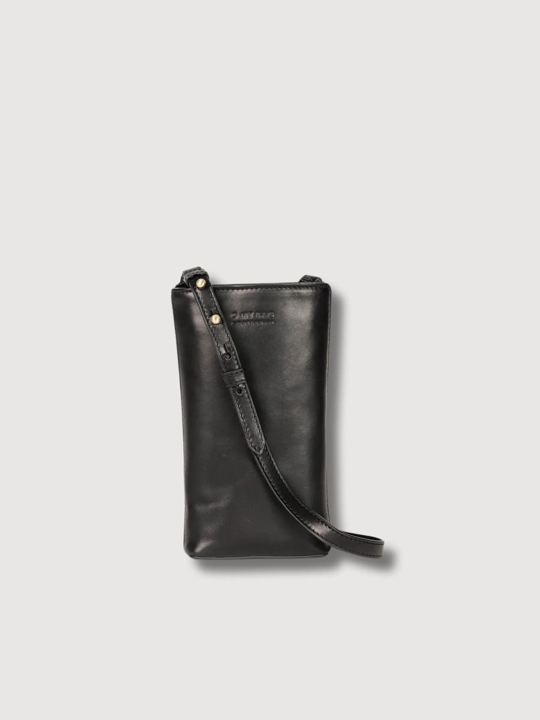Phone Bag Charlie Leather Black | O My Bag