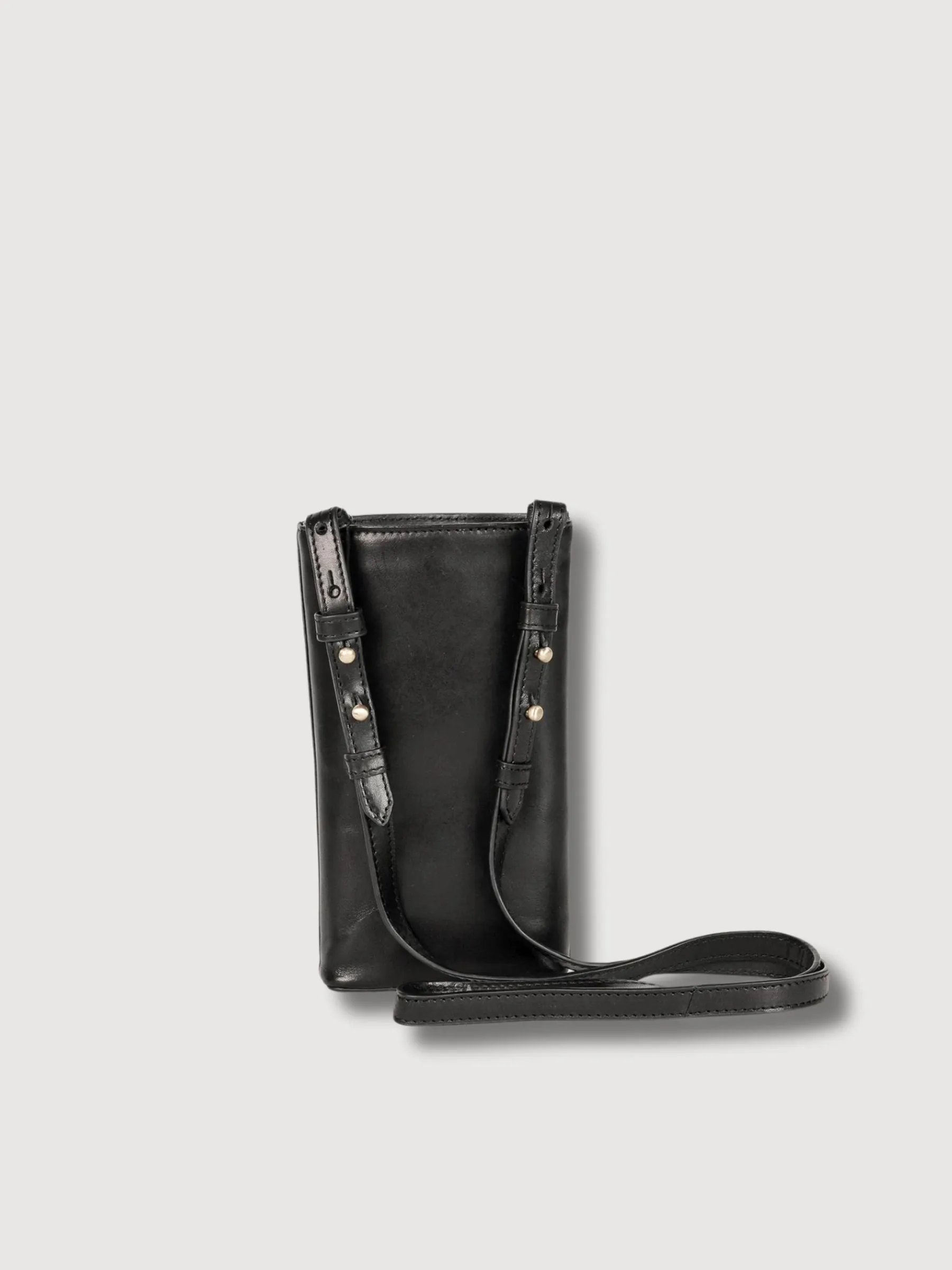 Phone Bag Charlie Leather Black | O My Bag