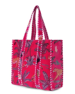 Red Velvet Jungle Tote