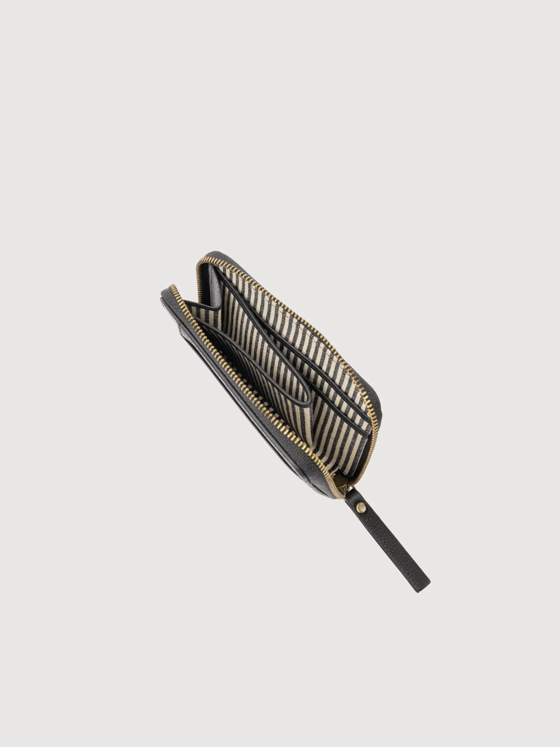 Robbie Wallet - Black Soft Grain Leather