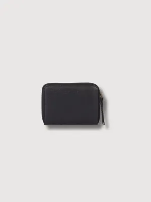 Robbie Wallet - Black Soft Grain Leather