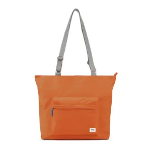 Roka Trafalgar B Burnt Orange Recycled Nylon Tote Bag