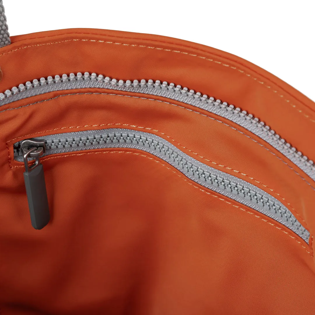 Roka Trafalgar B Burnt Orange Recycled Nylon Tote Bag