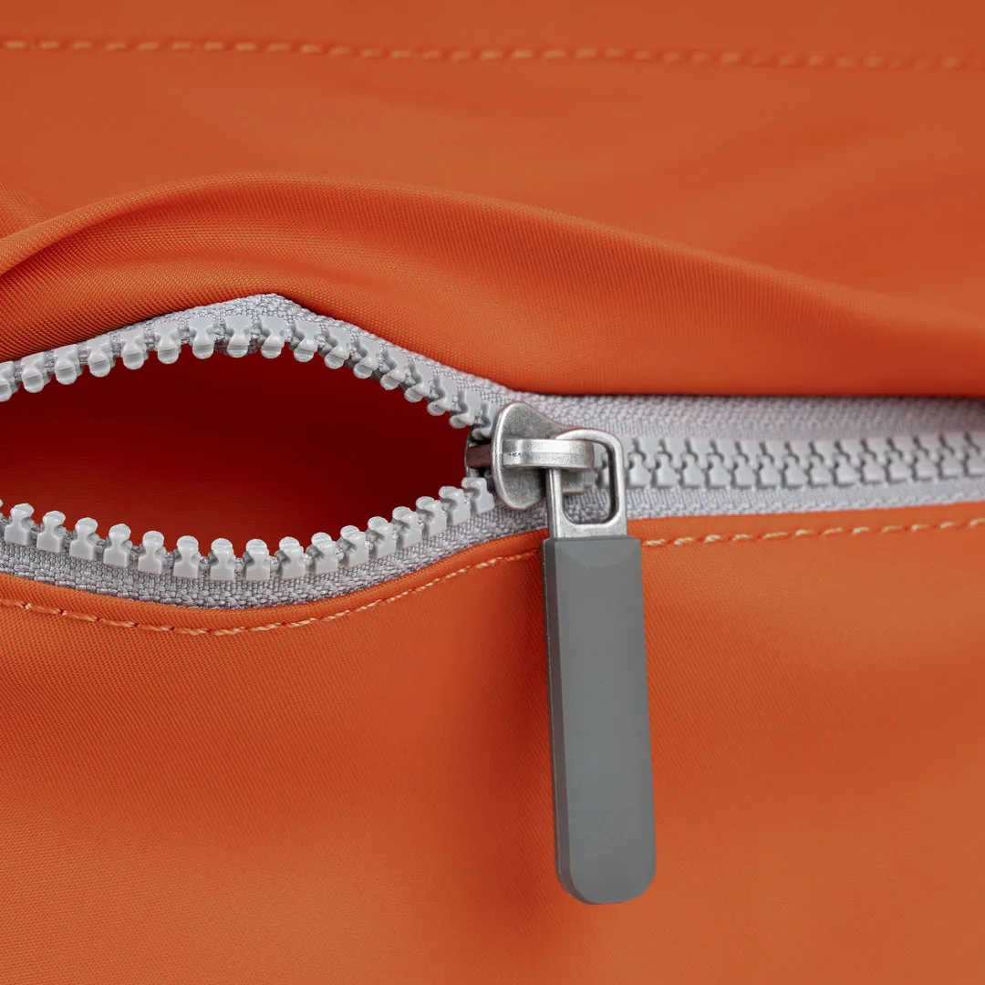 Roka Trafalgar B Burnt Orange Recycled Nylon Tote Bag