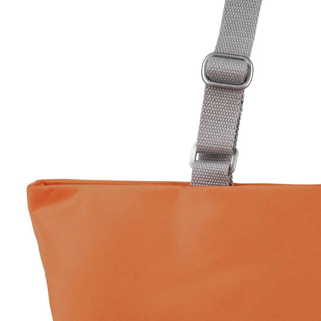 Roka Trafalgar B Burnt Orange Recycled Nylon Tote Bag