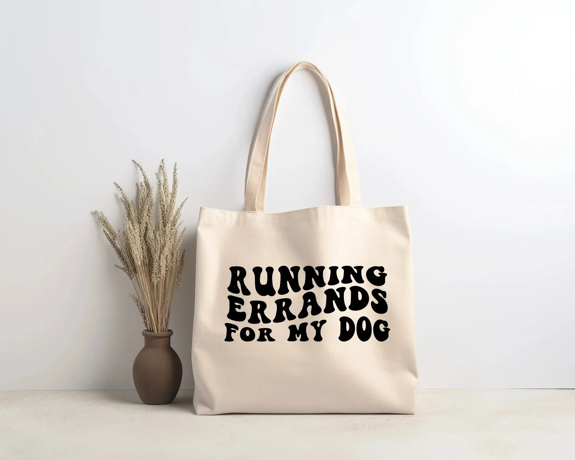 Running Errands for My Dog Tote