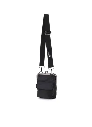 SHOULDER BAG WITH CLASP CLOSURE