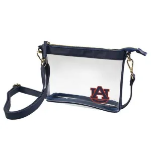 Small Clear Stadium Crossbody - Auburn
