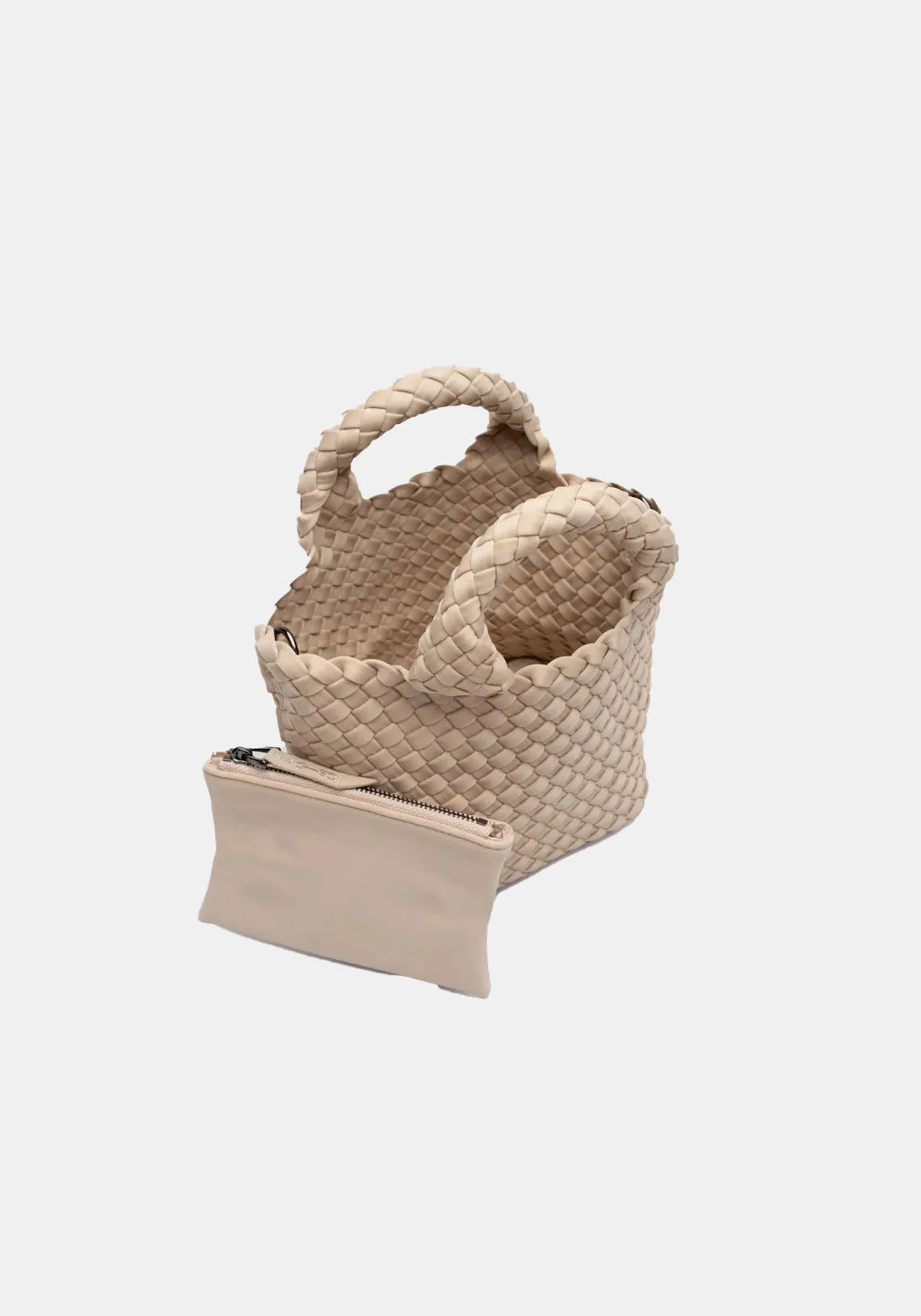 ST BARTHS SMALL TOTE ECRU